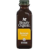 Simply Organic Lemon Flavor, Certified Organic | 2 oz | Pack of 6