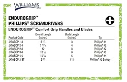 Williams JHWSDP-4-6 Phillips Endurogrip 2-Point
