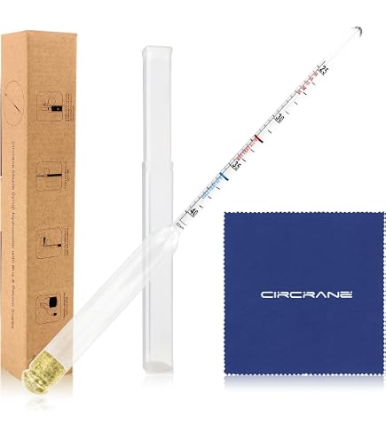 Lactate Meter Glass Lactometer - Test Milk Density For Goat/Cow Milk Or ...