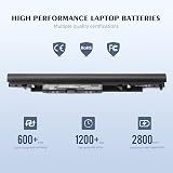 VUOHOEG JC04 Battery for HP 15 bs series 14.8V 41.6Wh Li-ion 2800mAh view 6