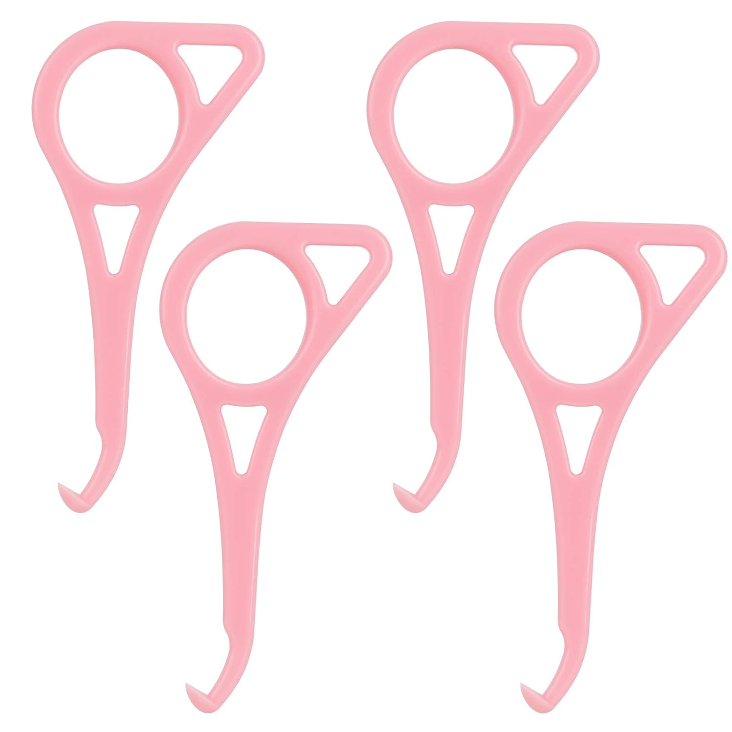 Clear aligner removal tool-invisible removable braces, invisible aligner remover-aligner remover-fixer remover (pink4 pieces) : Beauty