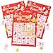 Christmas Bingo Game Holiday Bingo Game for 2-24 Players Chrismtas Party Supplies