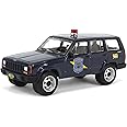 Truck 1/64 2001 Jeep Cherokee, Michigan State Police, Hot Pursuit Series 46 43040-E