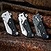 CIMA Quick One Hand Open Tactical Folding Knives 5CR15MOV Steel,G10 Handle Pocket Folding Knife (Gray)