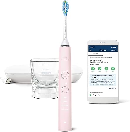Amazon 年モデル フィリップス ソニッケア ダイヤモンドクリーン 9000 電動歯ブラシ ピンク アプリ連動 Hx9911 37 Philips フィリップス 電動歯ブラシ 通販