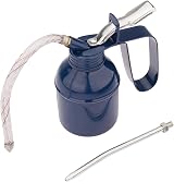 Draper Force Feed Oil Can 200ml Flexible Rigid Spouts 21717 Black view 4