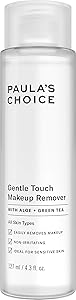 Paula's Choice Gentle Touch Oil Free Waterproof Makeup Remover, Aloe & Green Tea, Non-Irritating, 4.3 Ounce