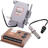 Knowtek ADC120-12V Actuator + Governor ESD5500E + Magnetic Pickup Sensor MPU 3034572&ensp;for Generator 1 Set Actuator ADC120-12