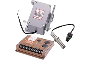 KNOWTEK ADC120-12V Actuator + Governor ESD5500E + Magnetic Pickup Sensor MPU 3034572 For Generator 1 set actuator ADC120-12