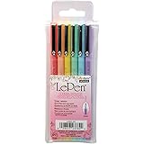 Uchida LePen, Assorted Pastel Colors, 6/Pack (UCH43006P)