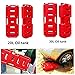 SXMA Fuel Tank Cans Spare 8 Gallon Portable Fuel Oil Petrol Diesel Storage Gas Tank Emergency Backup for Jeep JK Wrangler SUV ATV Car Motorcyc Toyota ect Most Cars (30L, Red)(Pack of 1)