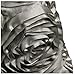 WOMHOPE Set of 2 PC (Same Color) - 3D Solid Color Satin Rose Flower Square Pillowcase Bed Sofa Cushion Pillow Case Arts Decorative Cover Rose Flowers Throw Pillow Covers Protector (Pink(2 Pcs))