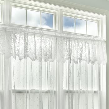 Amazon.com: Heritage Lace Floret 60-Inch Wide by 16-Inch Drop Valance