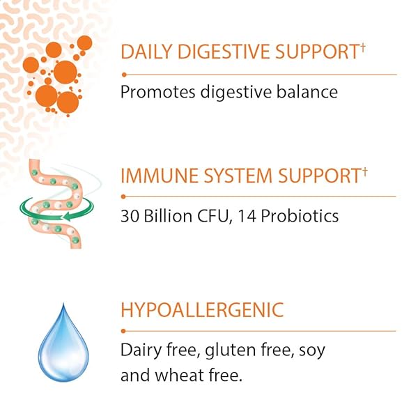 GARDEN OF LIFE DR. FORMULATED PROBIOTICS ONCE DAILY – 30 BILLION CFU – DAILY PROBIOTIC FOR GUT HEALTH & IMMUNE SUPPORT – 30 VEGETARIAN CAPSULES
