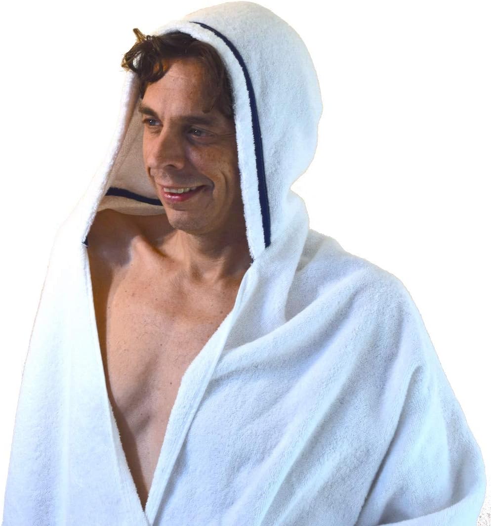 mens towel hoodie