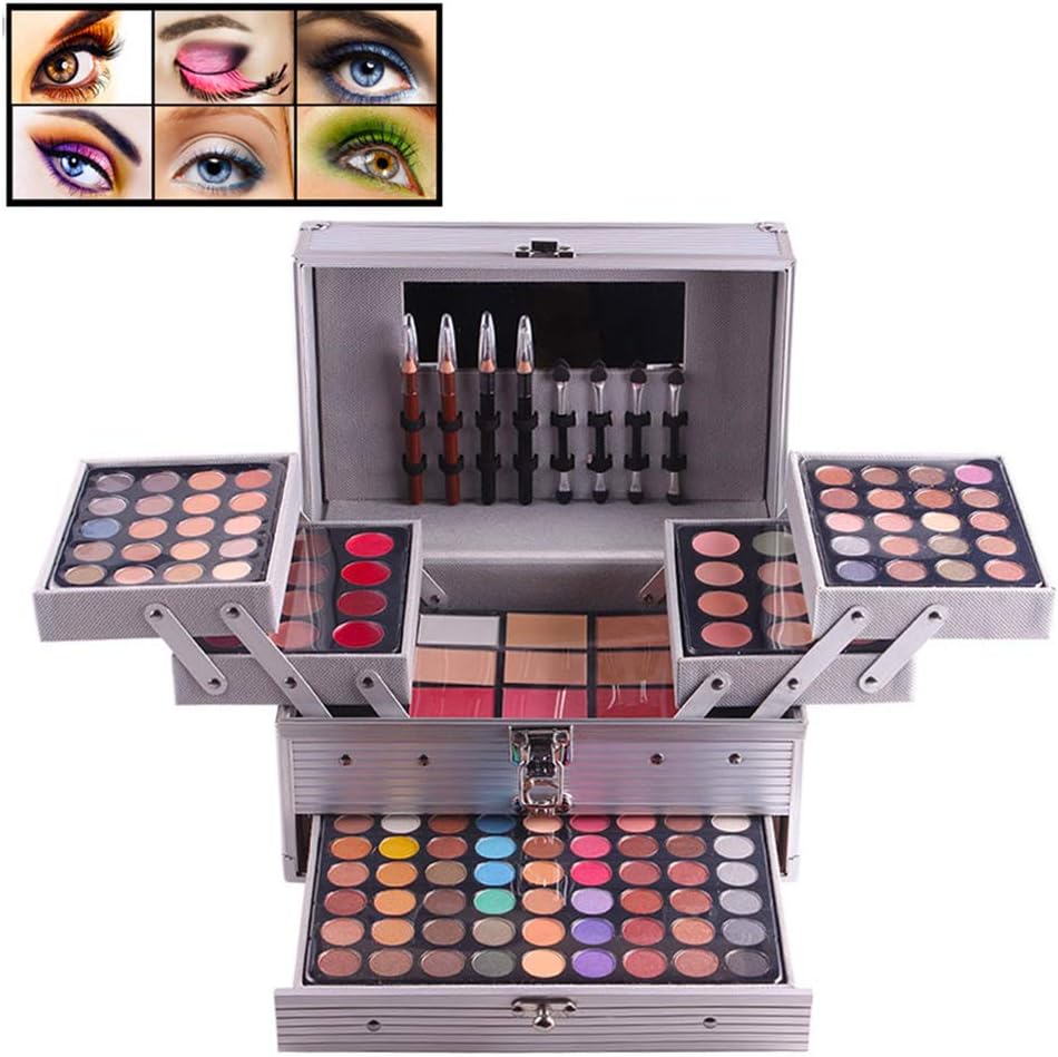 Creamon All In One Makeup Kit, Professional All In One Makeup Kit 94 Color Eye Shadow Concealer Lipstick Eyeshadow Palette Makeup Kit Cosmetics Set Assorted Color