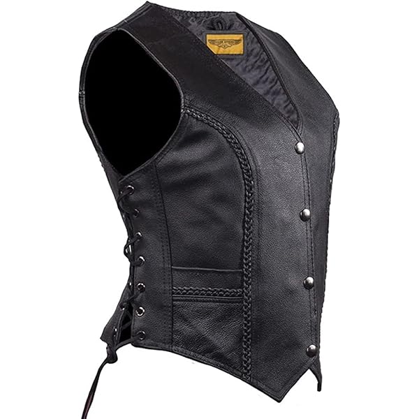Leather Vest Men Button Leather Outer Shell Vests For Men For Sale