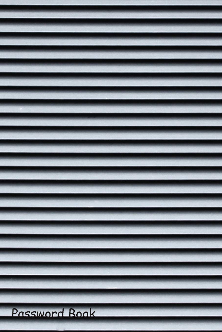 Password Book: Include Alphabetical Index With Modern metal ventillation