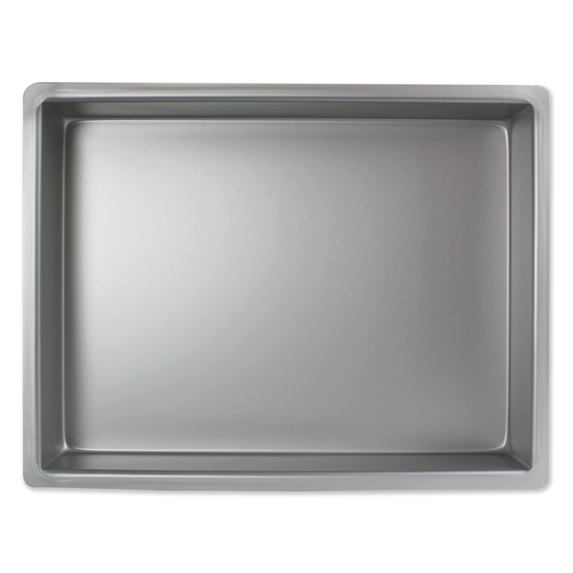 PME OBL11152 Aluminium Oblong Cake Pan Silver 11 x 15 x 2-Inch Deep
