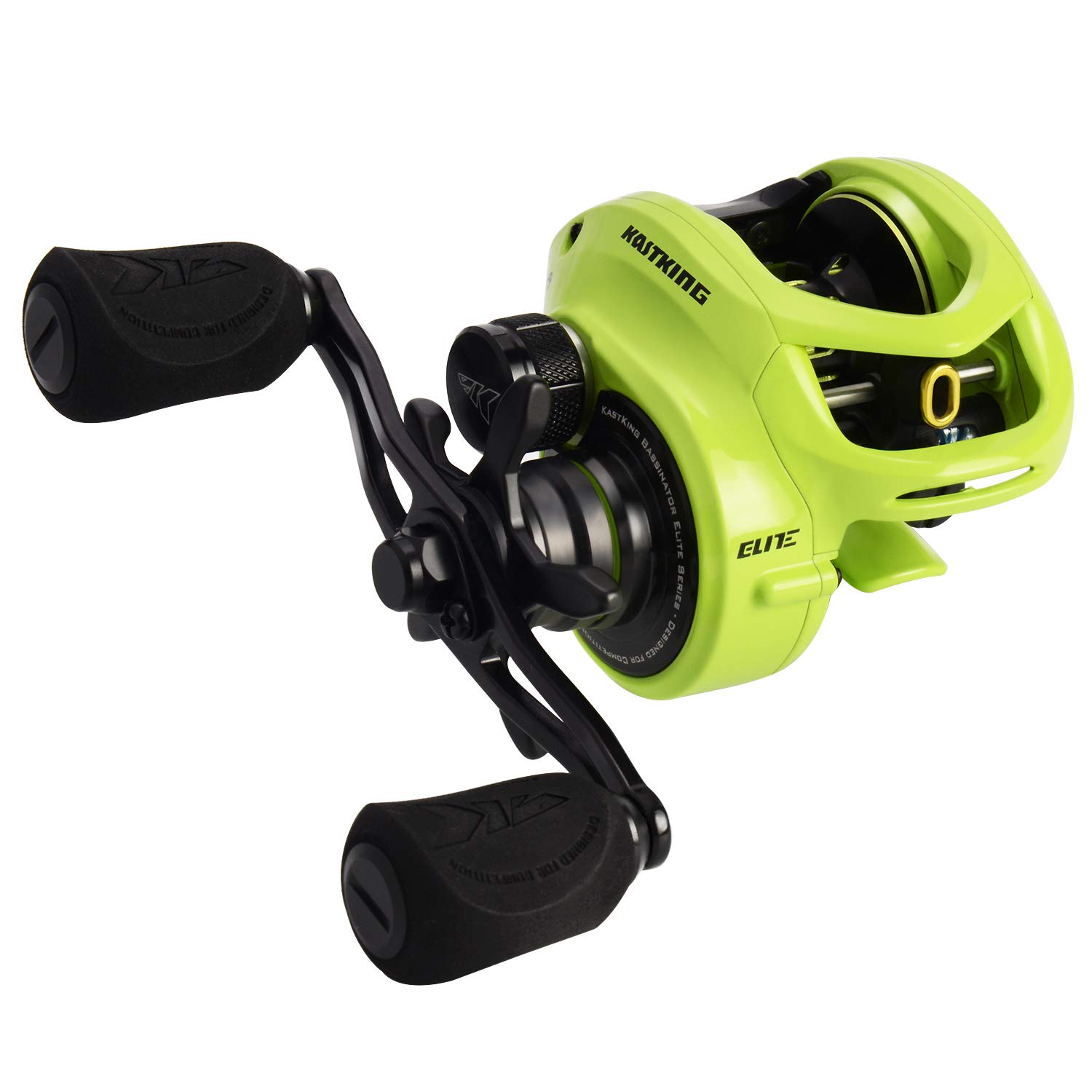 KastKing Bassinator Elite Baitcasting Reels, Palm Perfect Baitcaster