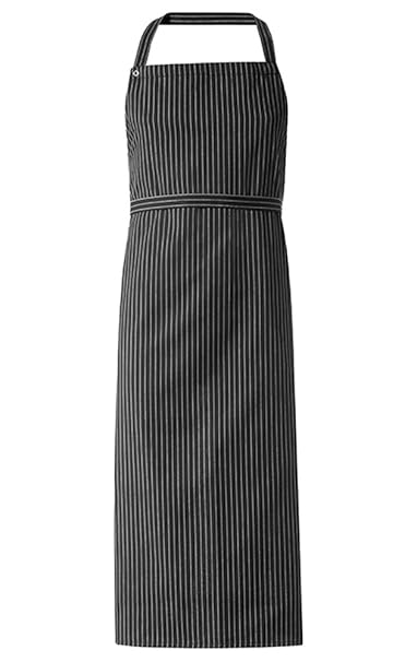 Greiff Latzschürze BISTRO CLASSIC, 4400, schwarz weiß gestreift, 3-er Pack