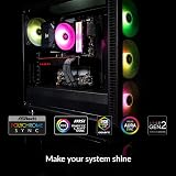 ARCTIC Freezer A35 A-RGB CPU Cooler AMD AM4 AM5 120mm P-Fan MX-5 Paste view 3
