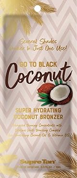 Supre Tan Go To Black Coconut Super Hydrating Bronzer 15ml Tanning Lotion view 2