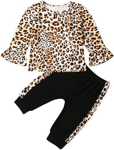 baby leopard leggings