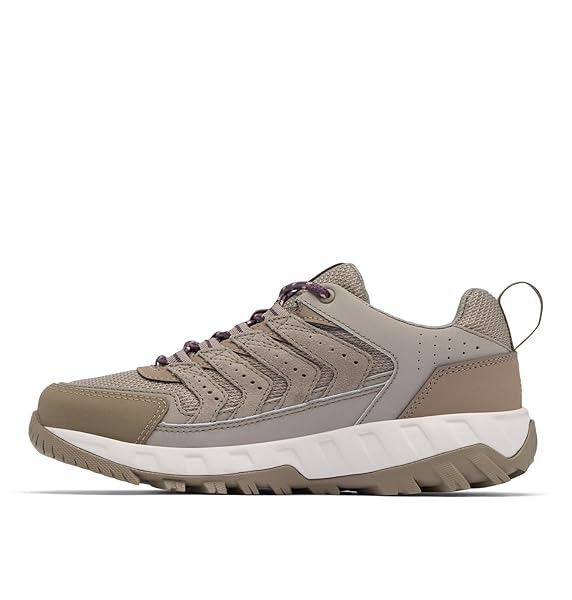 COLUMBIA WOMENS STRATA TRAIL LOW, KETTLE/BLUSH ROSE, 10.5