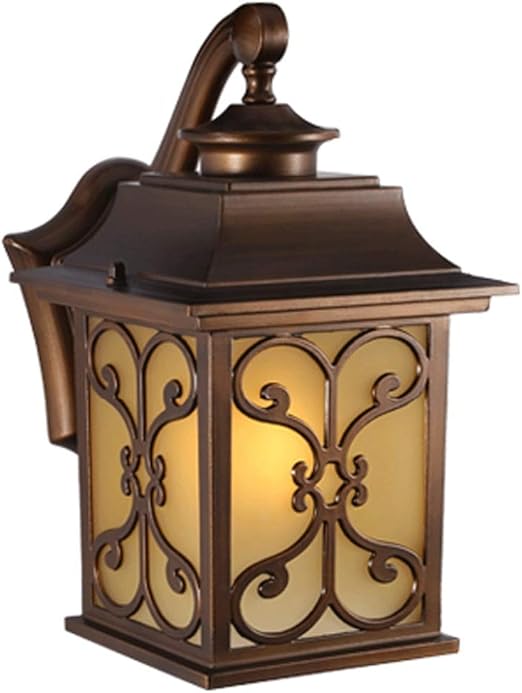 Aplique de Pared Cuadrado para Exterior, Red de Alimentación Eléctrica