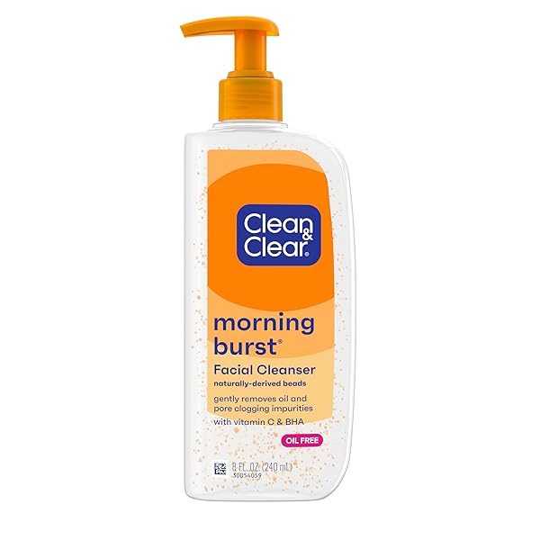 CLEAN & CLEAR MORNING BURST OIL-FREE FACIAL CLEANSER...