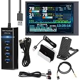Oikabio 3.5 inch IPS LCD Monitor Secondary Display PC CPU GPU Monitoring USB view 1