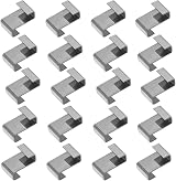 HONGCI 50 Pcs Z Clips for Greenhouse Glass Stainless Steel 304