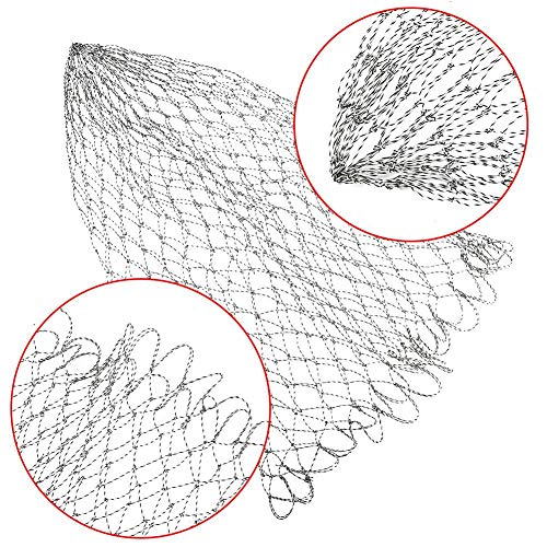 Fischernetz, Karpfen Angelkescher, Mesh KescFliegenfischender, Fischerei Auf Appâtpour Net, Fangnetz zu Griff Frei Zusammengebaut (50) – Bild 4