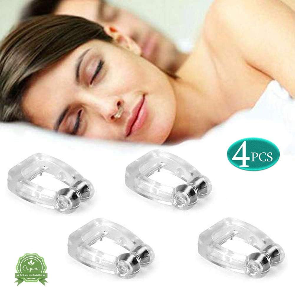 Magnetic Stop Snoring Clip Snore Stopper Nose Anti Snore Device Silicone Professional Mini Comfortable Sleep Aid Snoring Relieve Solution