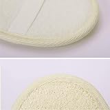minkissy 3pcs Natural Loofah Exfoliating Sponge Pads Body Scrubber Bath Towel view 8