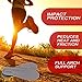 LEAGY Memory Foam Orthopedic Silica Gel Yellow Shoe Insole, Odor-x Odor Fighting Insoles, Orthopedic Shoes, Plantar Fasciitis Shoes, Orthotic Inserts (6-9 US Medium)