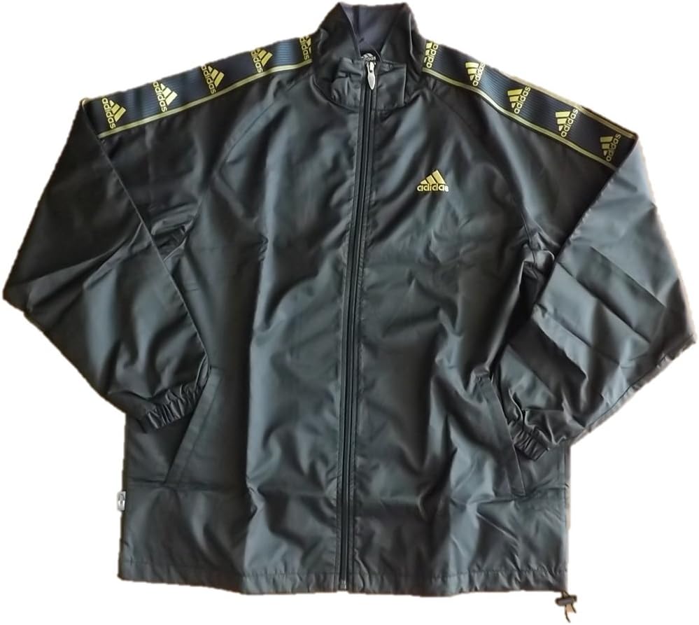 adidas gold windbreaker