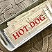 Paper Popcorn Bags - Printed Foil Hot Dog Bags - 50 Each - Red White Blue Silver