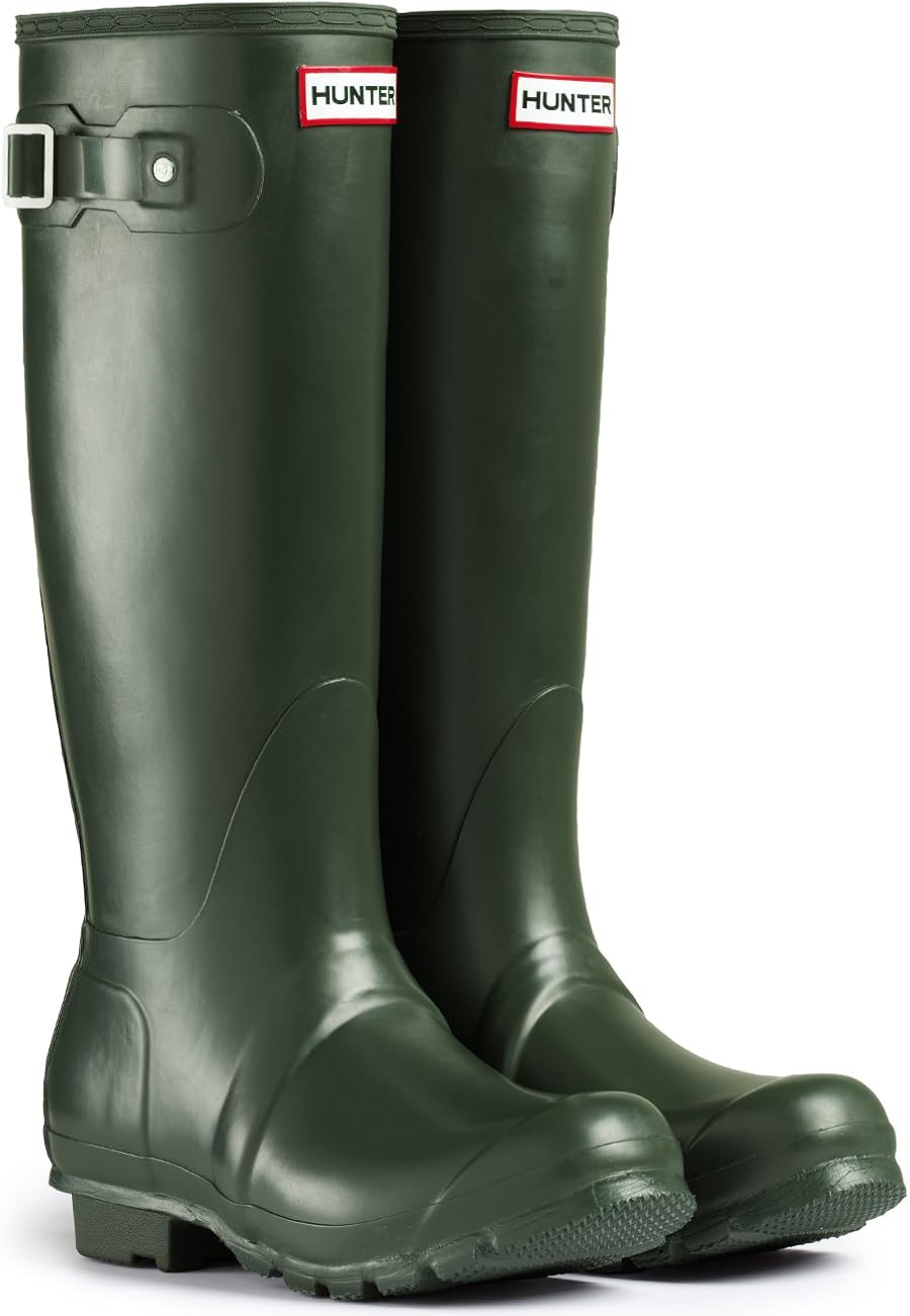 hunter olive boots