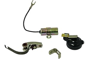 PARTS PLAYER OEG Parts New Ignition Tune Up Kit Compatible With International Tractors Super A B C Cub H HV I4 I6 M MD MTA O4 O6 OS4 OS6 (Heavy Duty Point Set, Condenser and Rotor Included) 353172R91, 353896R91