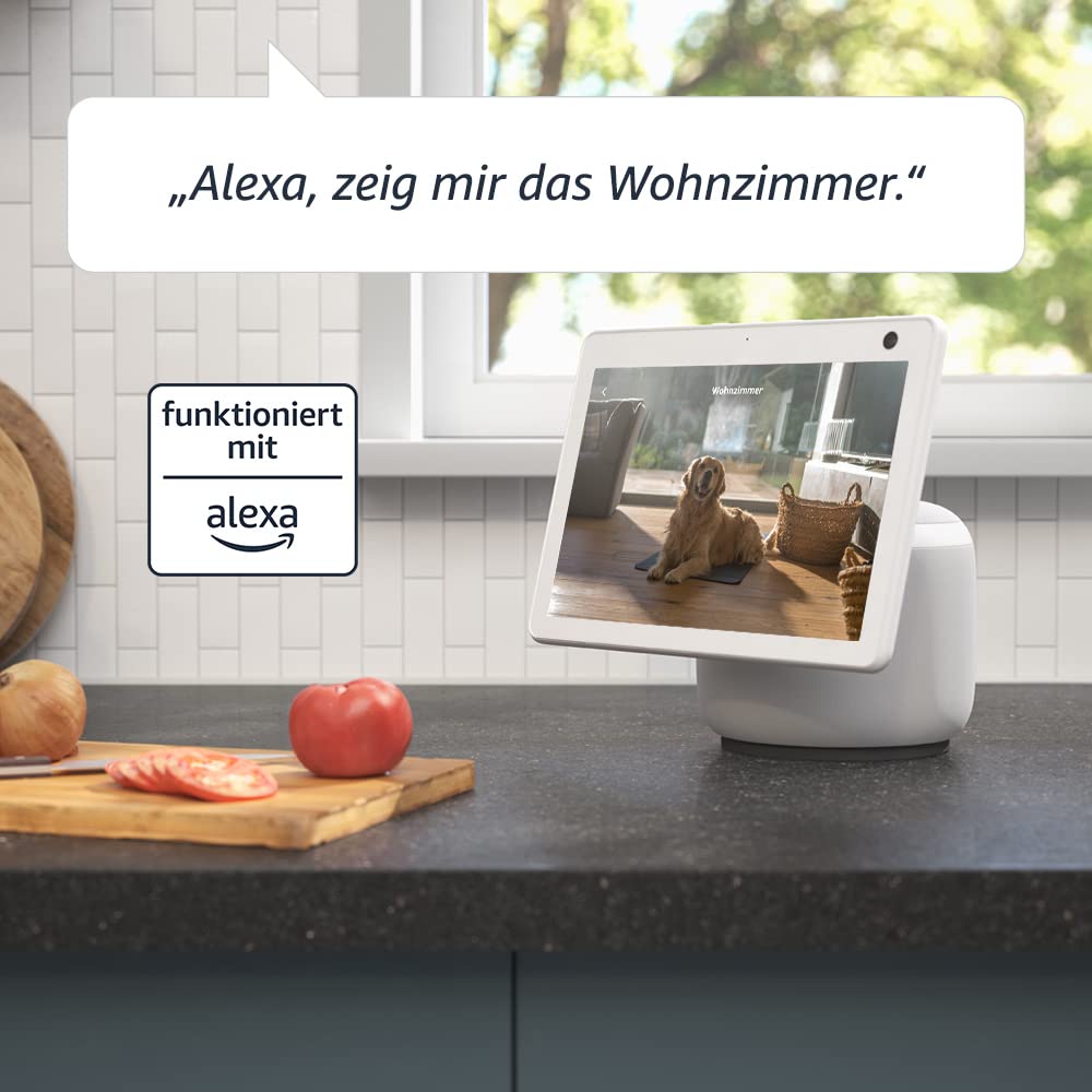 Blink Mini Pan-Tilt Camera | Bewegliche Plug-in-Überwachungskamera für den Innenbereich, Zwei-Wege-Audio, HD-Video, Bewegungserfassung, Funktioniert mit Alexa (schwarz) 4