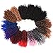 Silike 8'' Marlybob Kinky Curl Crochet Braids (3 Bundles/pack) Jerry Curl Crochet Hair Jamaican Bounce Crochet Hair