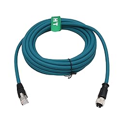 HangTon Ethernet Cable M12 X-coded 8 Pin Female to