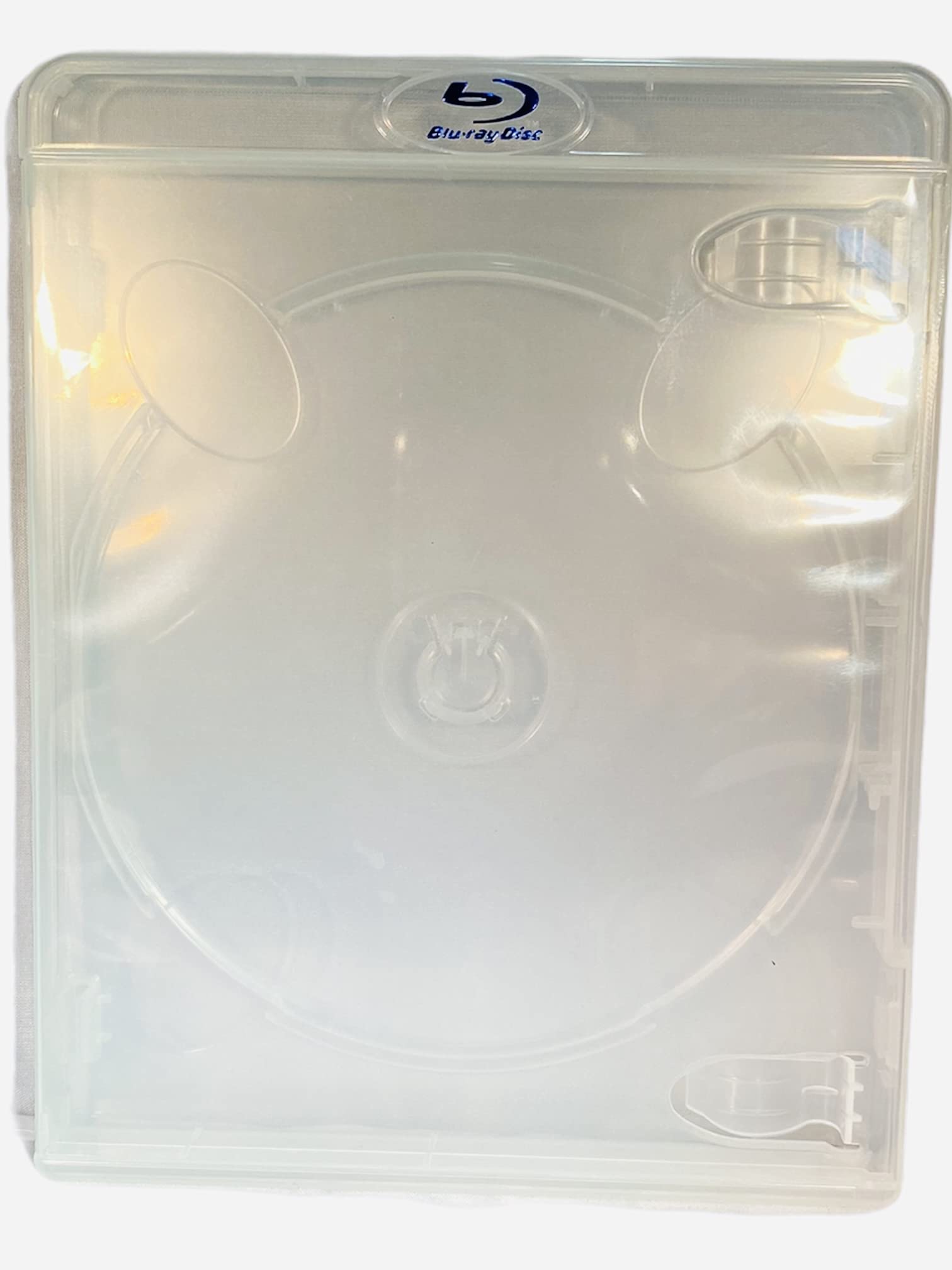 10 x Amaray Vortex Single Clear 14mm Case Spine Bluray New Replacement Case in Dragon Trading Packaging
