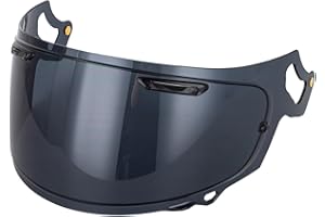 Soman Regent-X Visor Replacement, VAS-V MAX Vision Face Shields Visors Compatible with Regent-X VAS-V MAX Corsair-X Quantum-X Signet-X Dt-X Defiant-X UV Protection (Dark Smoke)