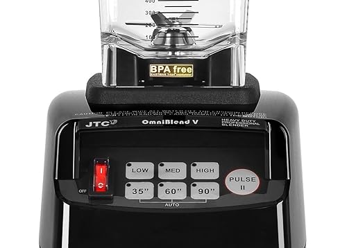 JTC OmniBlend V TM-800A Professional Blender (Black) in Saudi