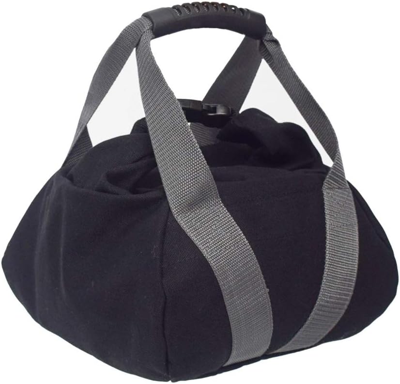 Greyghost Adjustable Kettlebell Sandbag,Comfortable Handle Buckle Lock Portable Weights Strength Sandbag Weight Weightlifting Dumbbell for Gym Fitness Body Building Yoga Workout