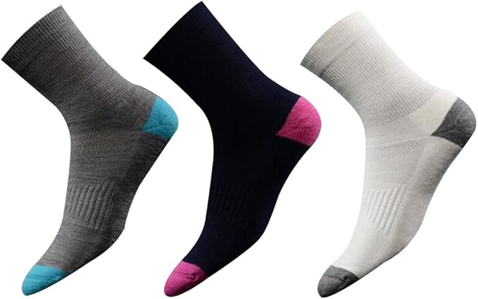 Yier Frau Merino Outdoor Sport Wolle Socken Zum Wandern Amazon De Bekleidung