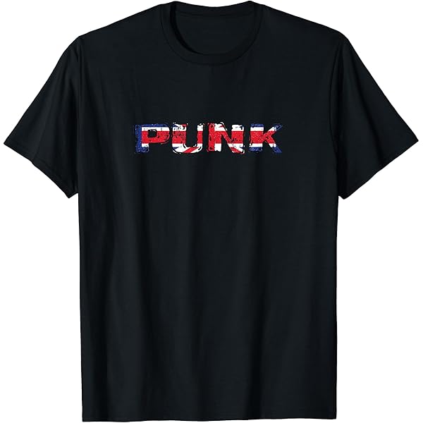 Amazon.com: Punk word design for rockers T-Shirt : Clothing, Shoes